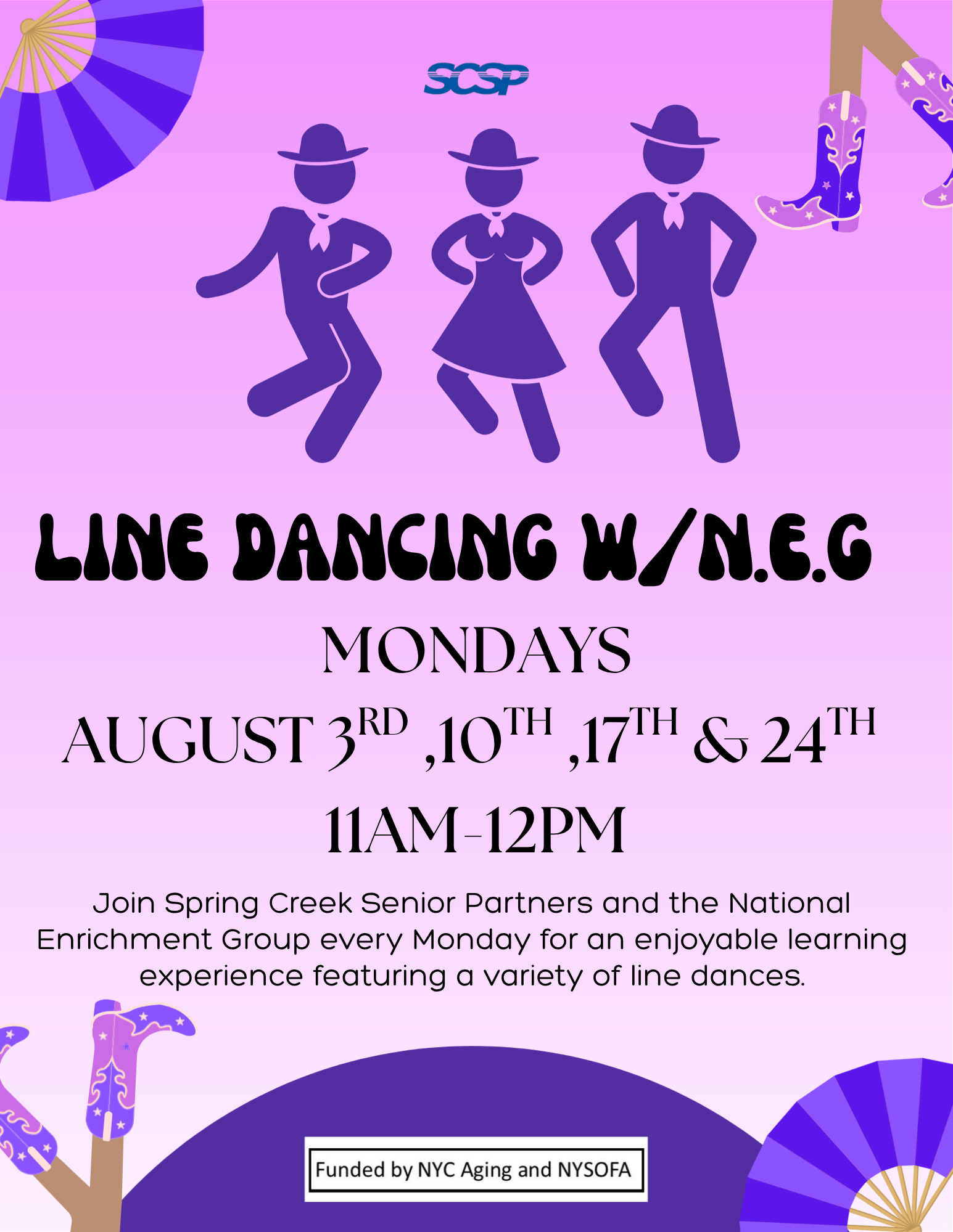Weekly Line Dance Class