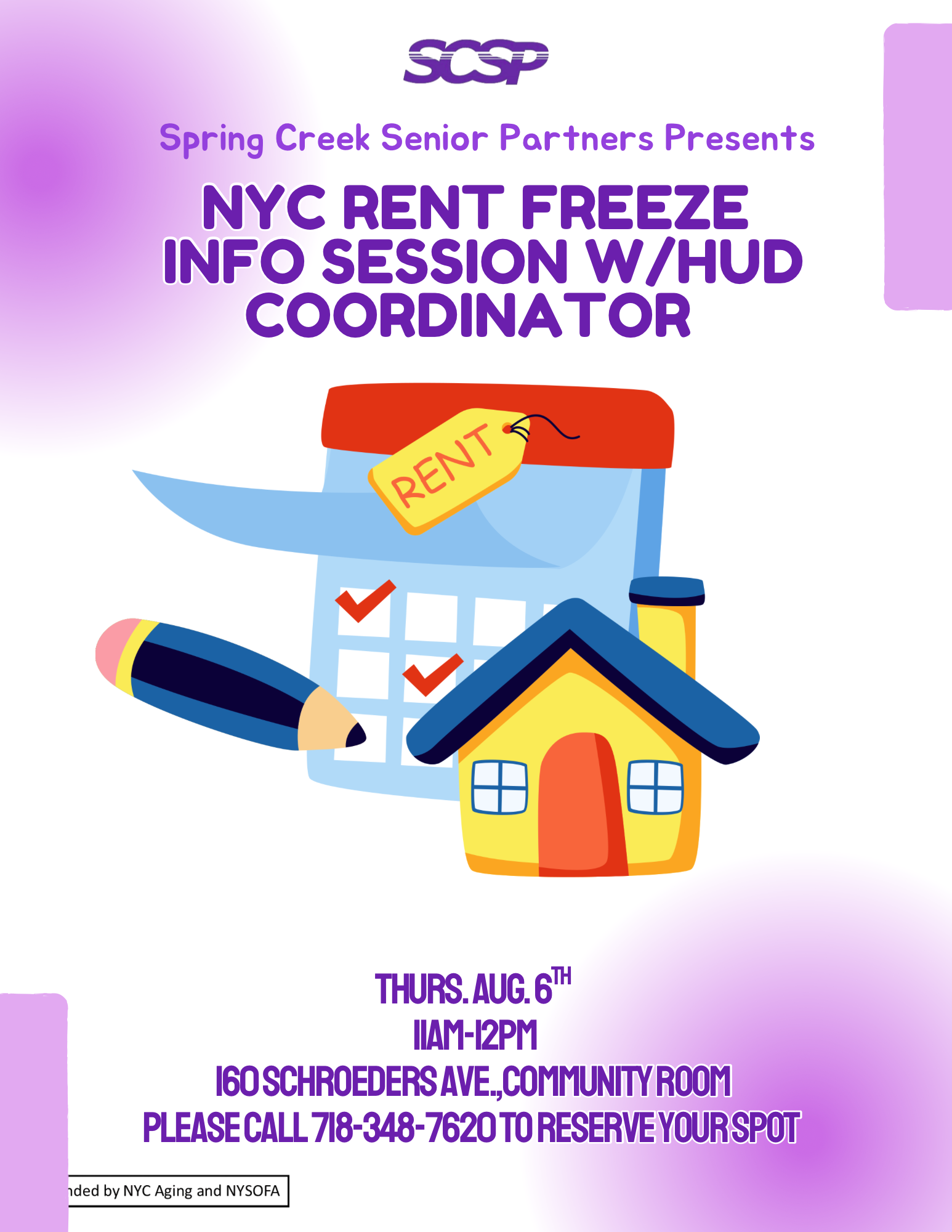 NYC Rent Freeze Info  
