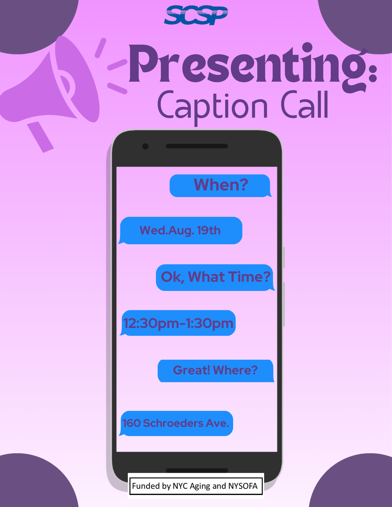 Caption Call Session  