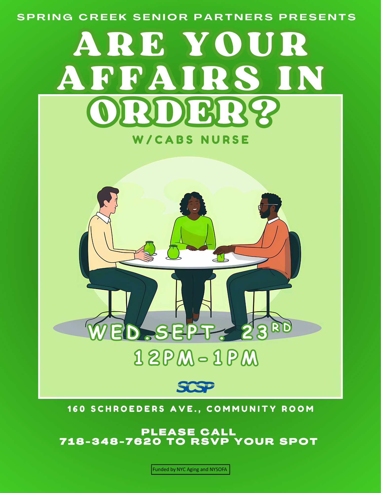 Are Your Affairs in Order?  