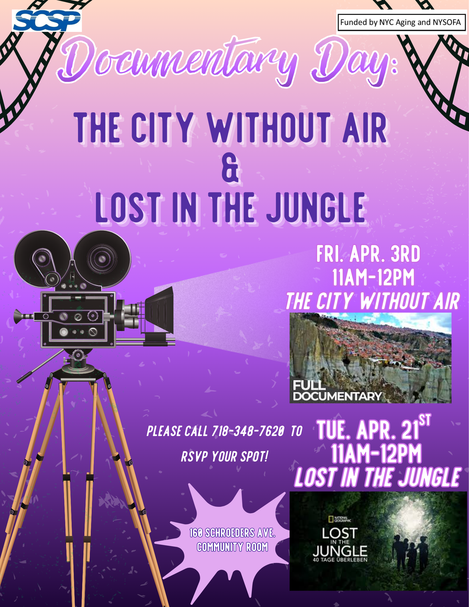 Documentary Day - Lost in the Jungle