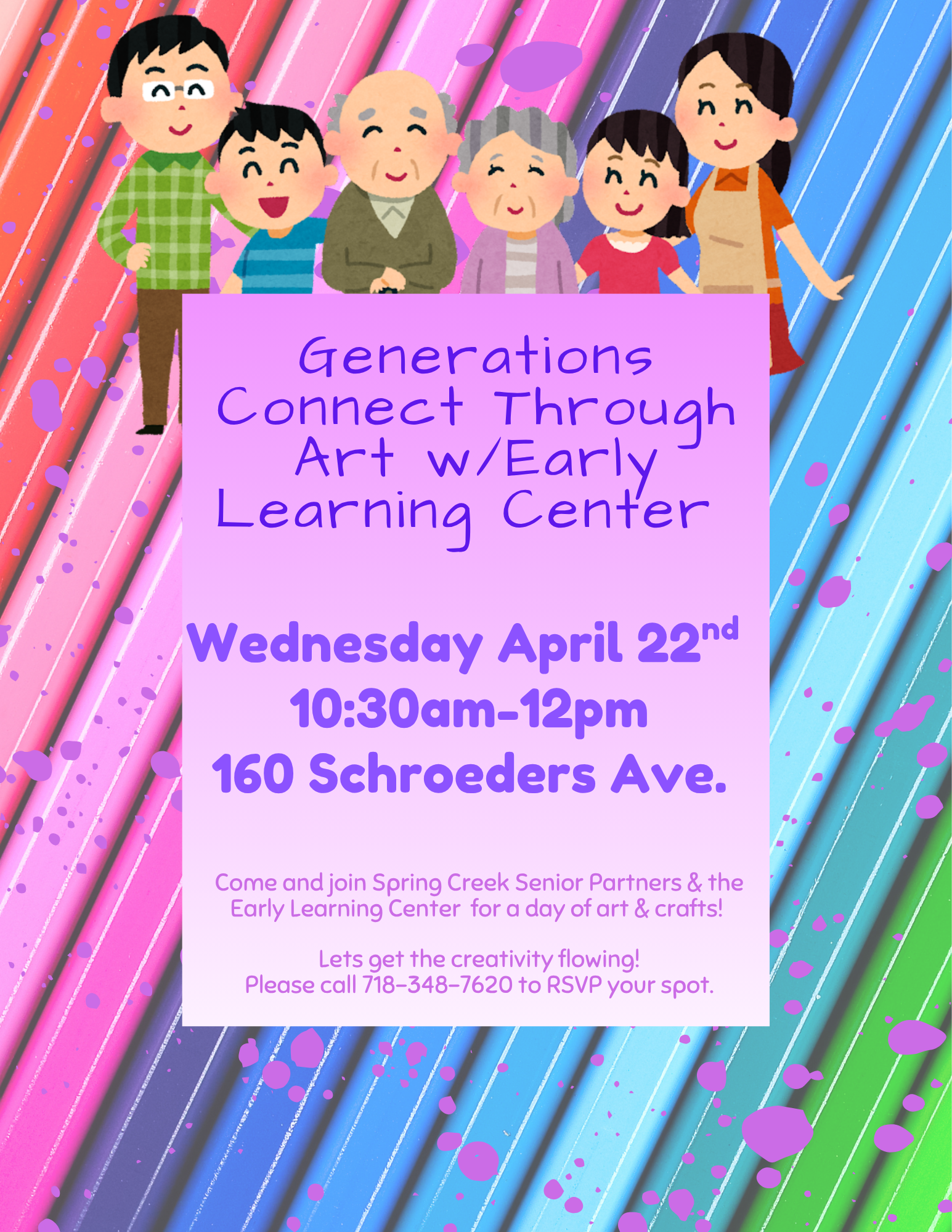 Generations Connect Through Art