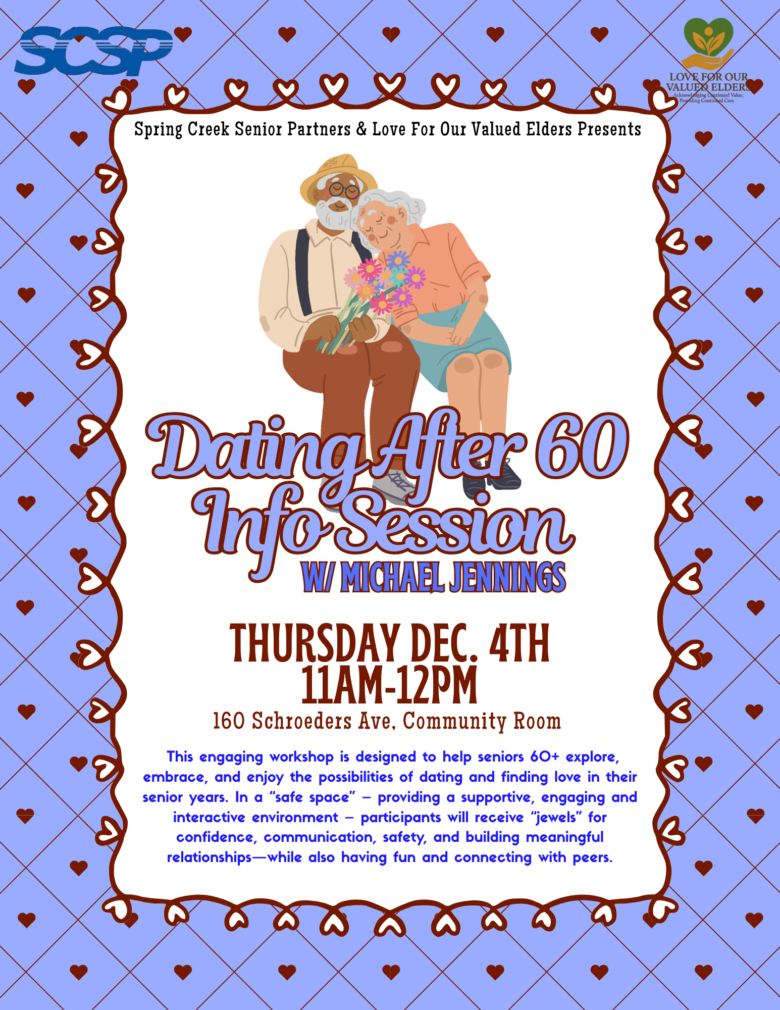 Dating After 60 Info Session