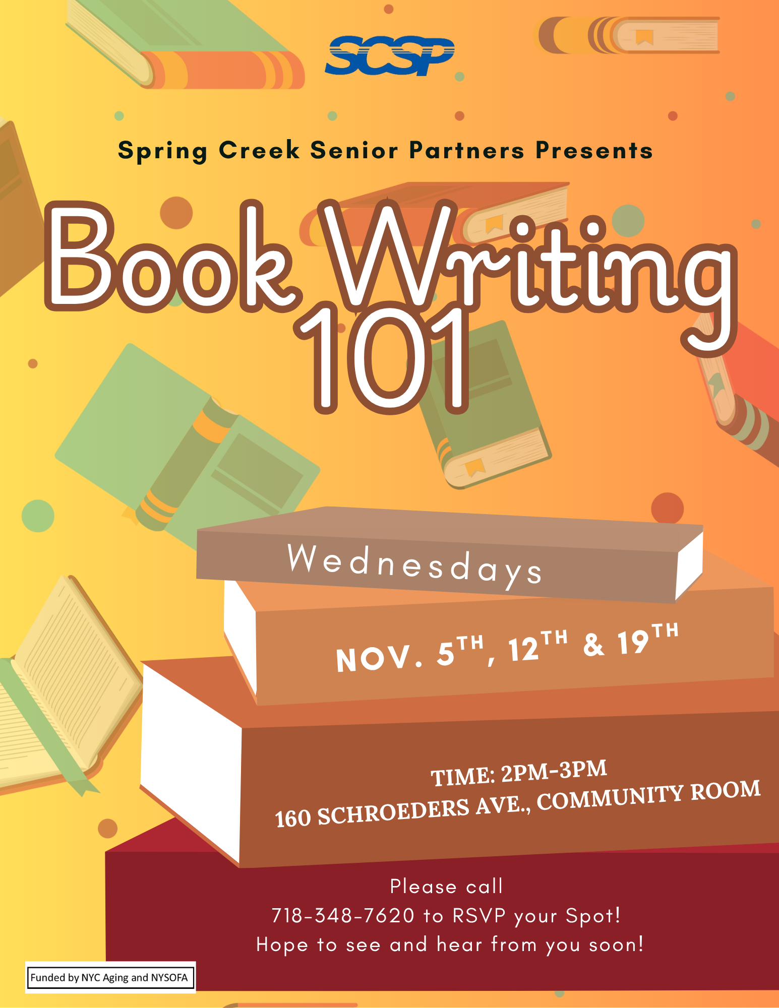 Book Writing 101 Workshop