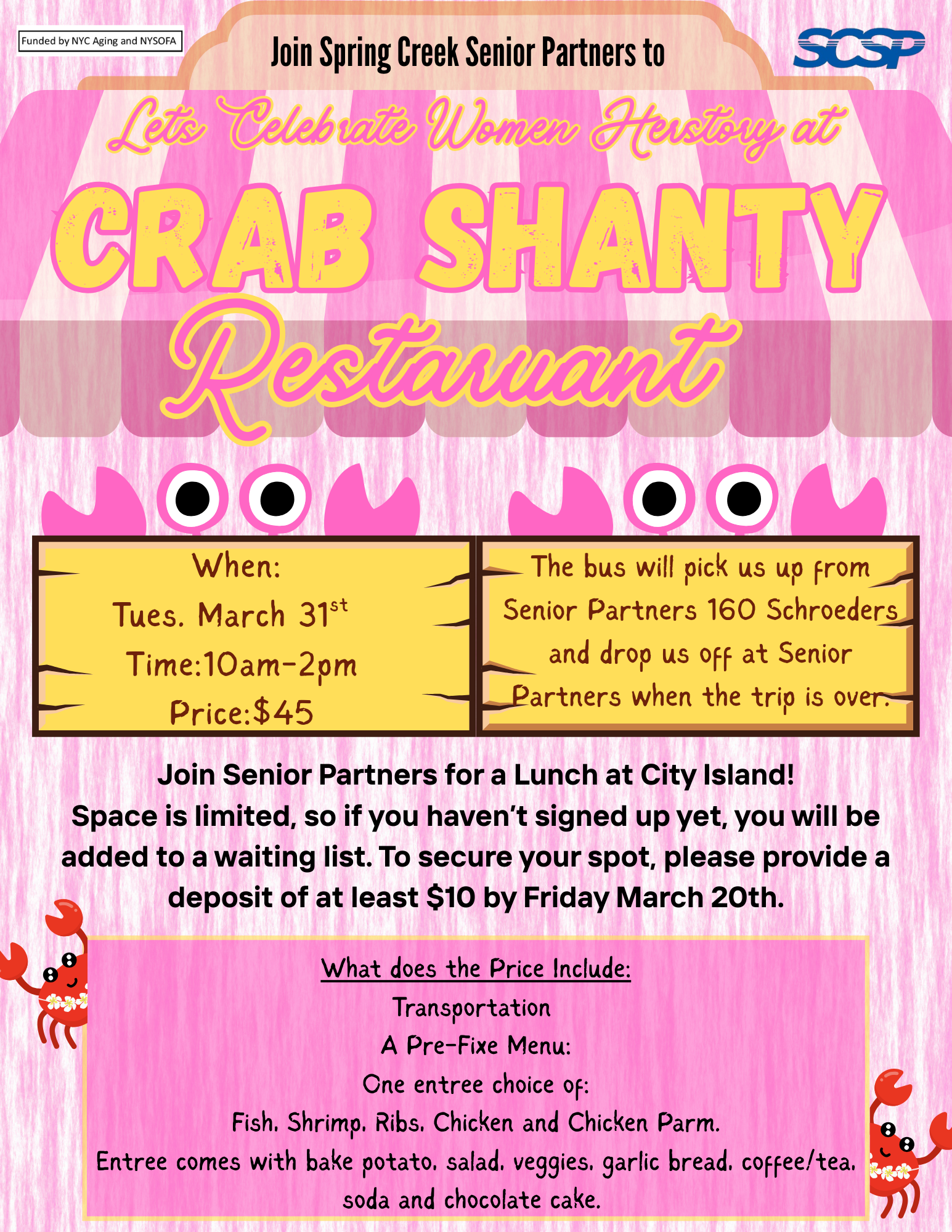 City Island Lunch Trip