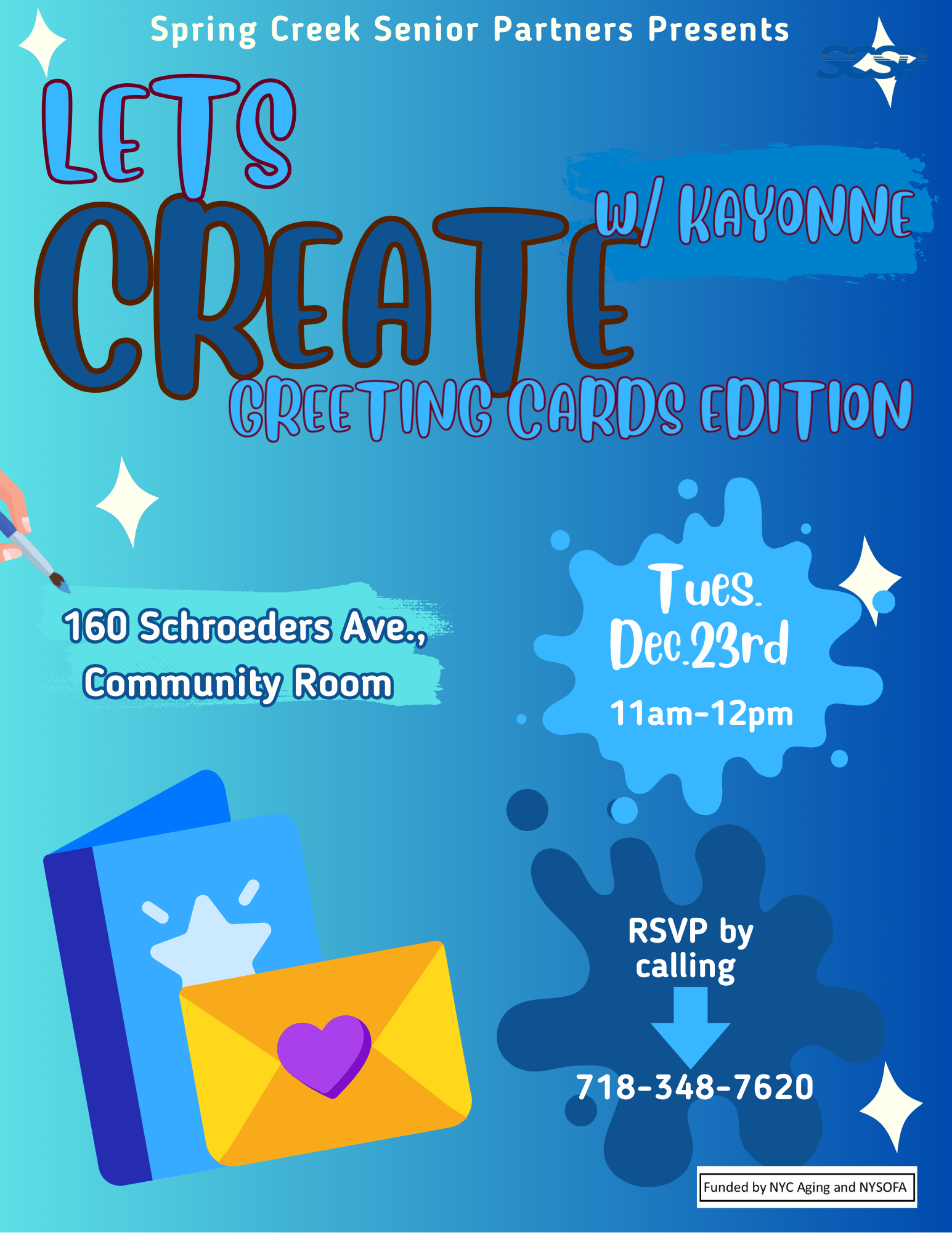 Make Greeting Cards with Kayonne.