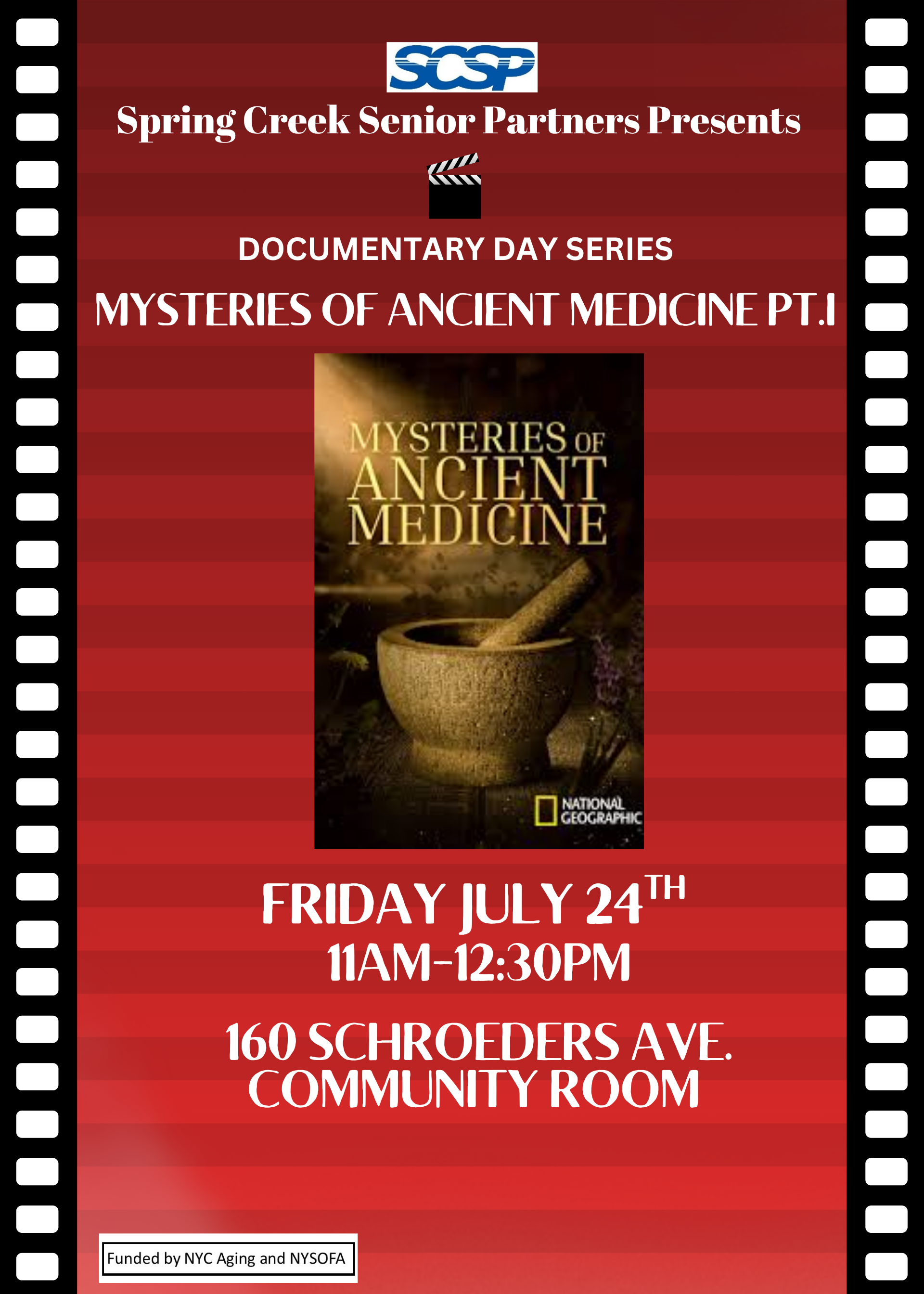 Documentary Day: Ancient Medicine