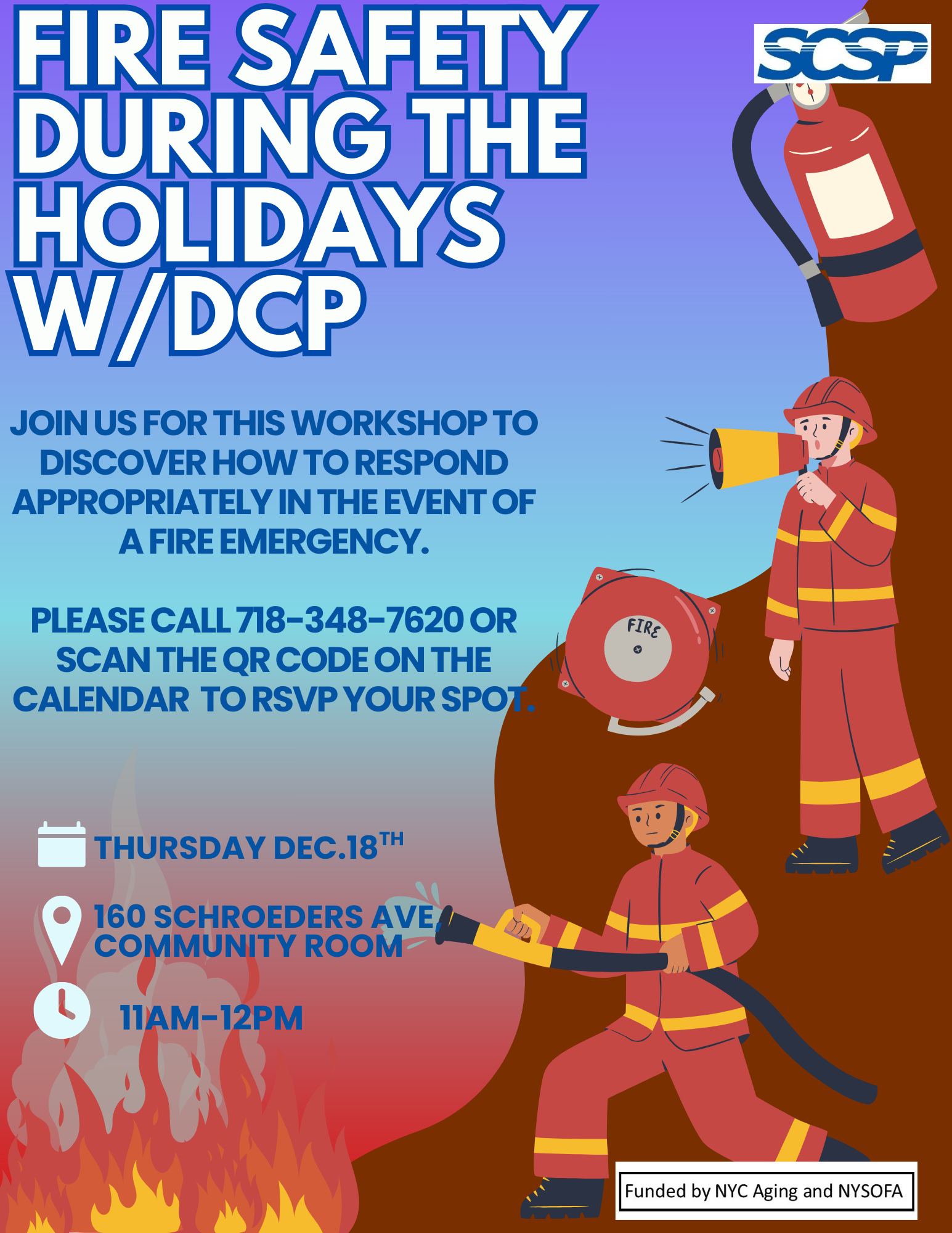 Holiday Fire Safety Workshop