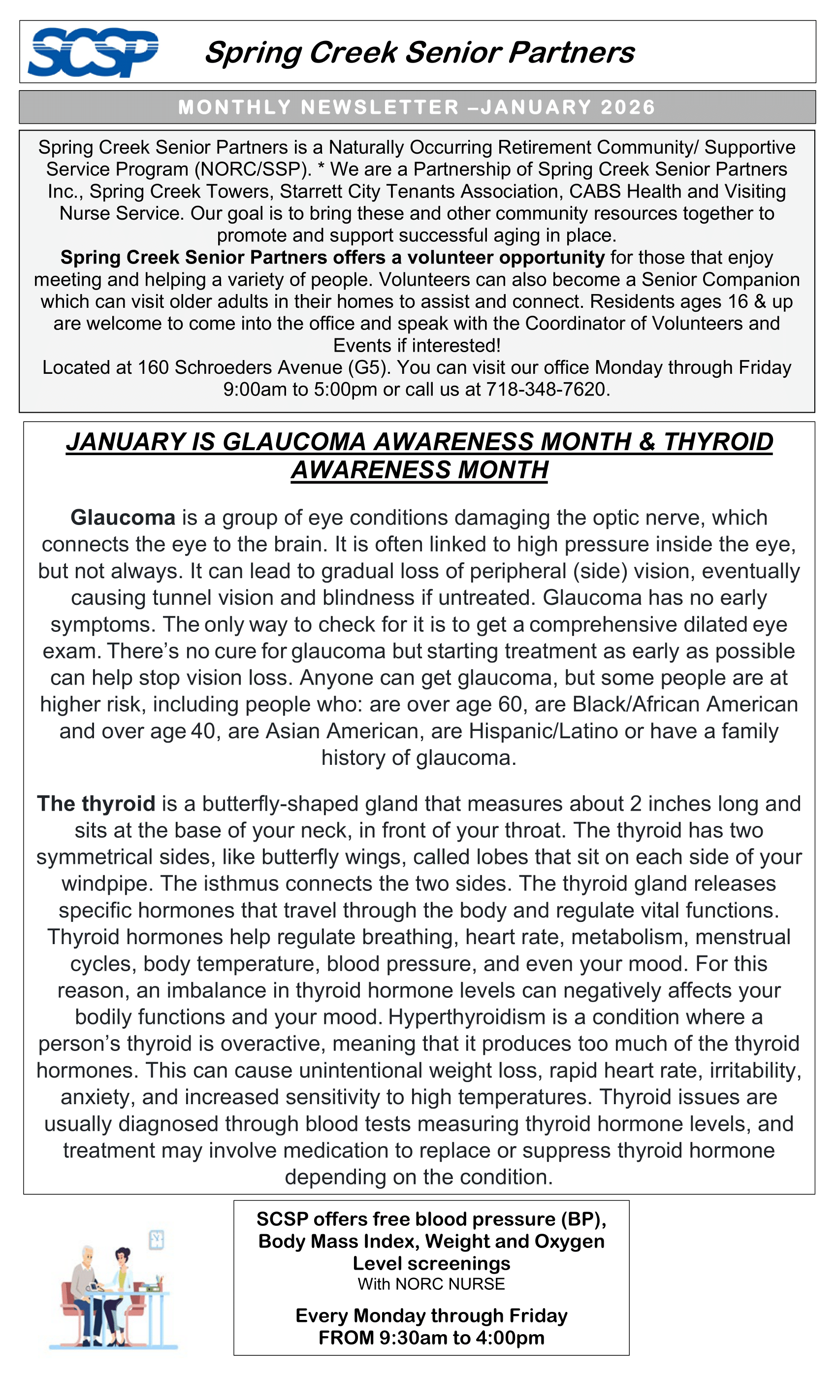 Monthly Newsletter January 2026