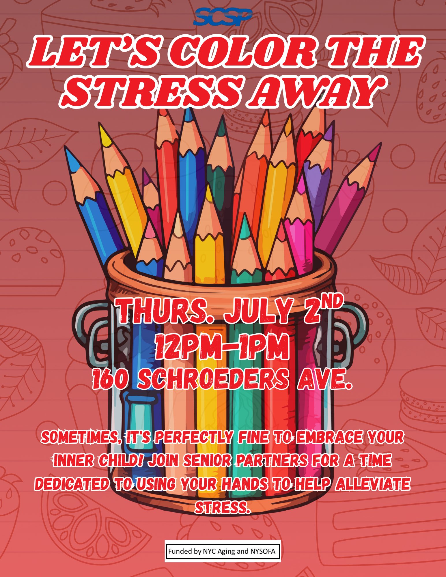 Color The Stress Away