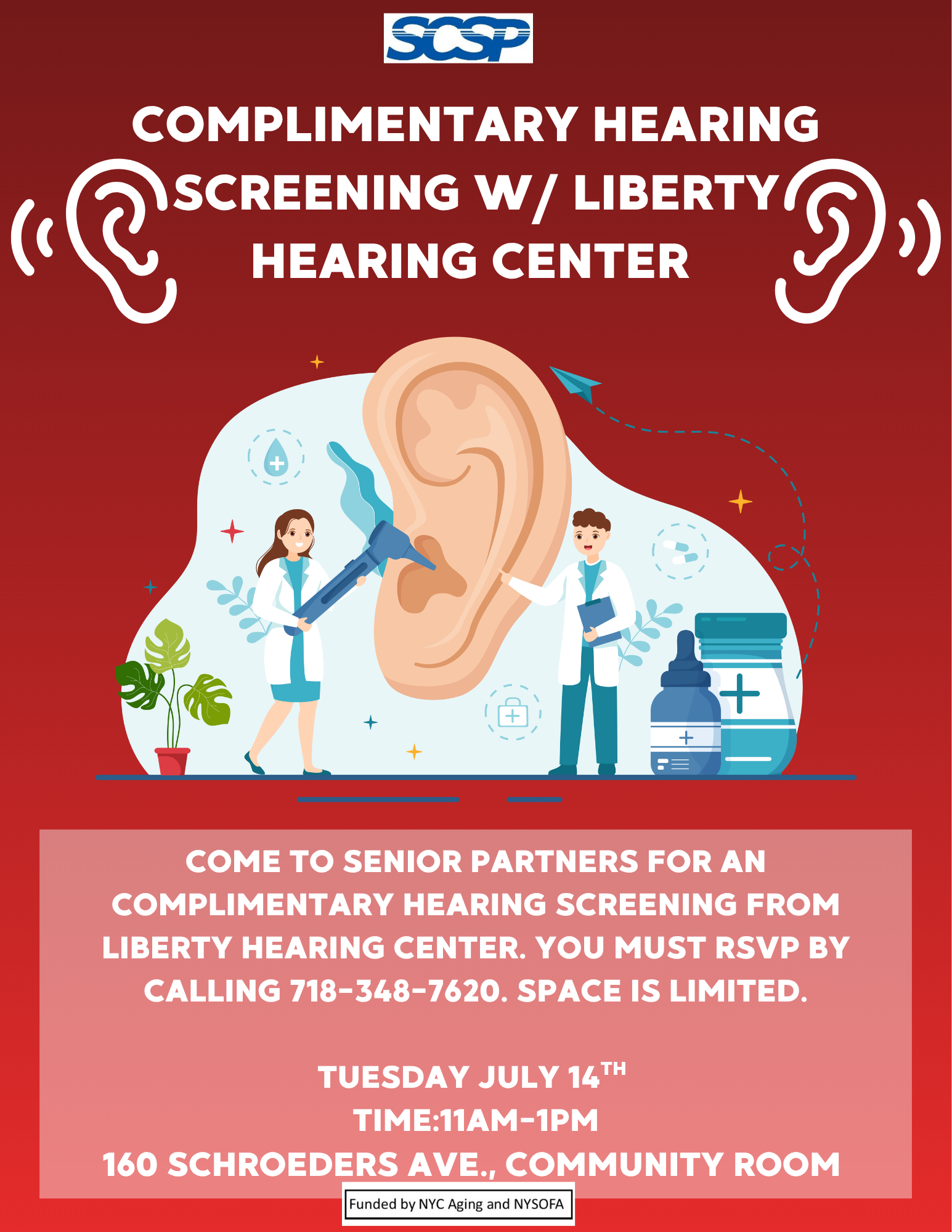 Complimentary Hearing Screening