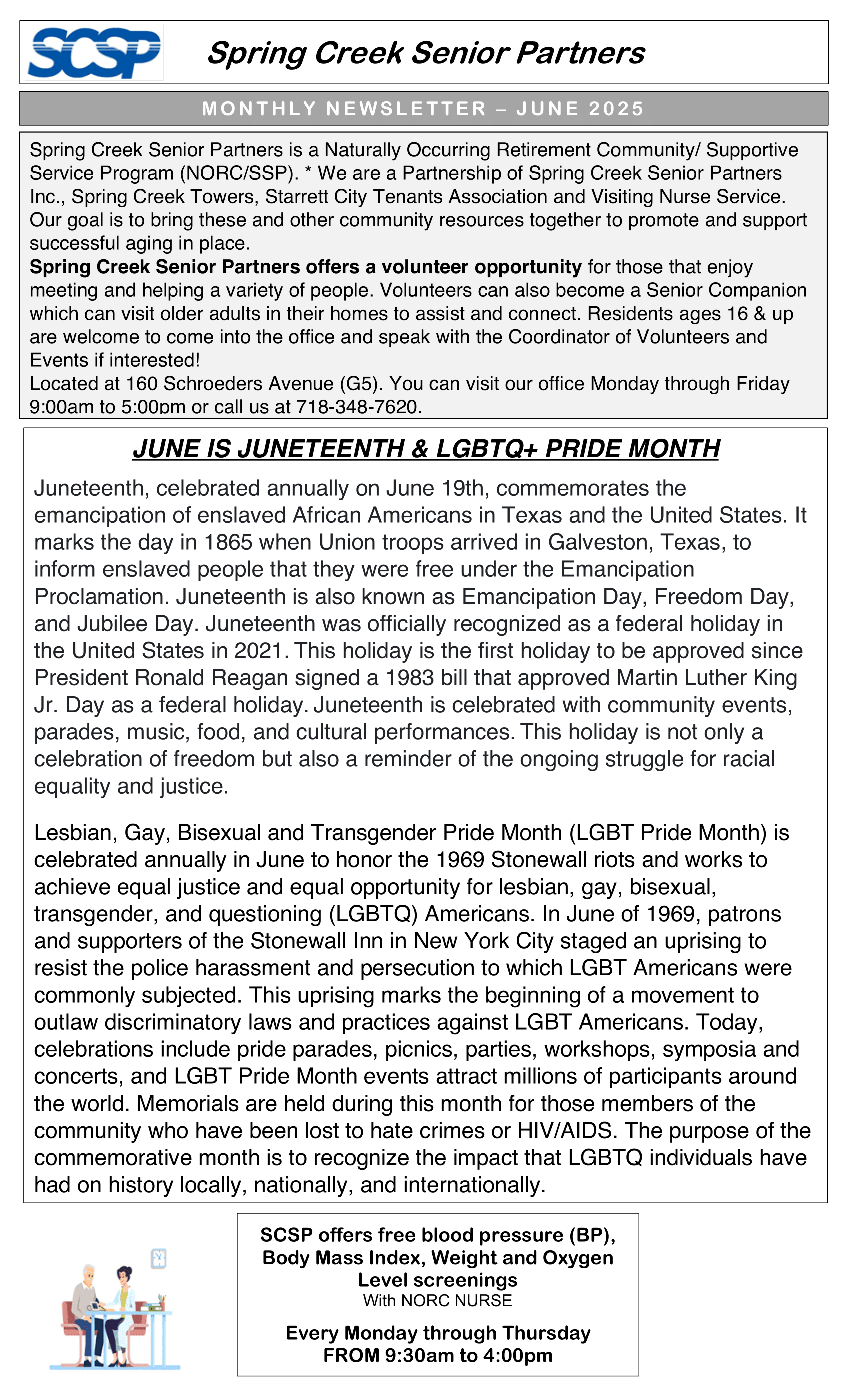 June Newsletter