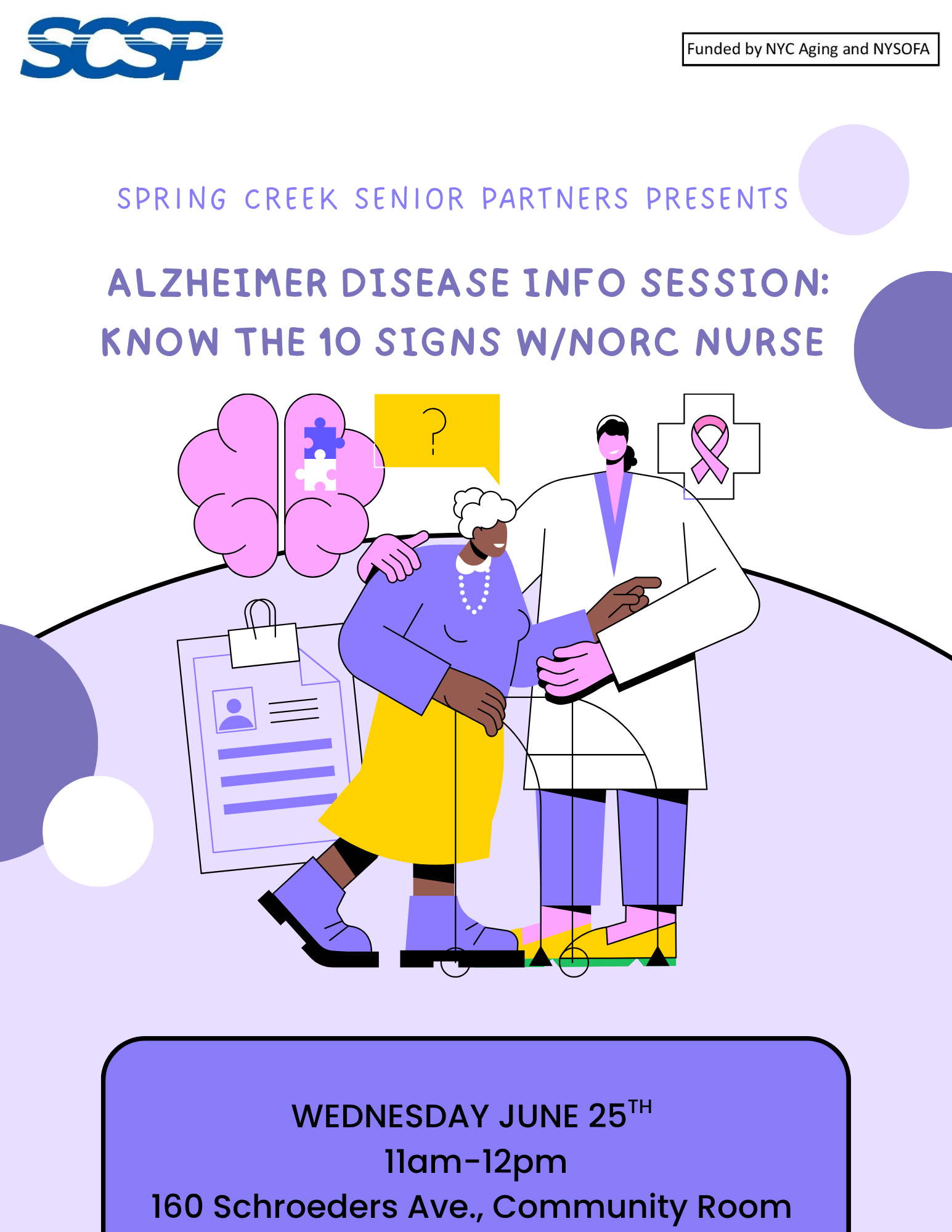 Alzheimer Info Session