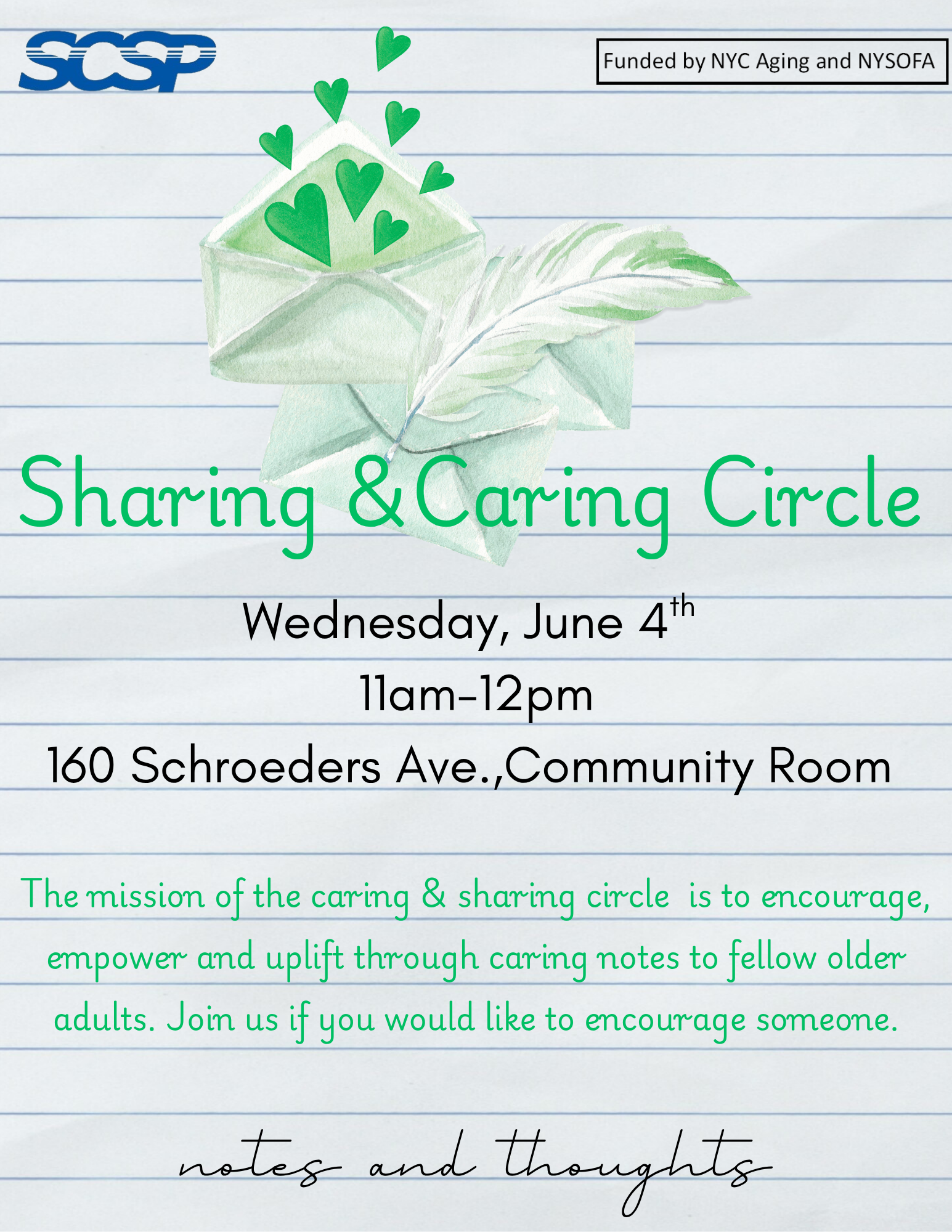 Sharing and Caring Circle