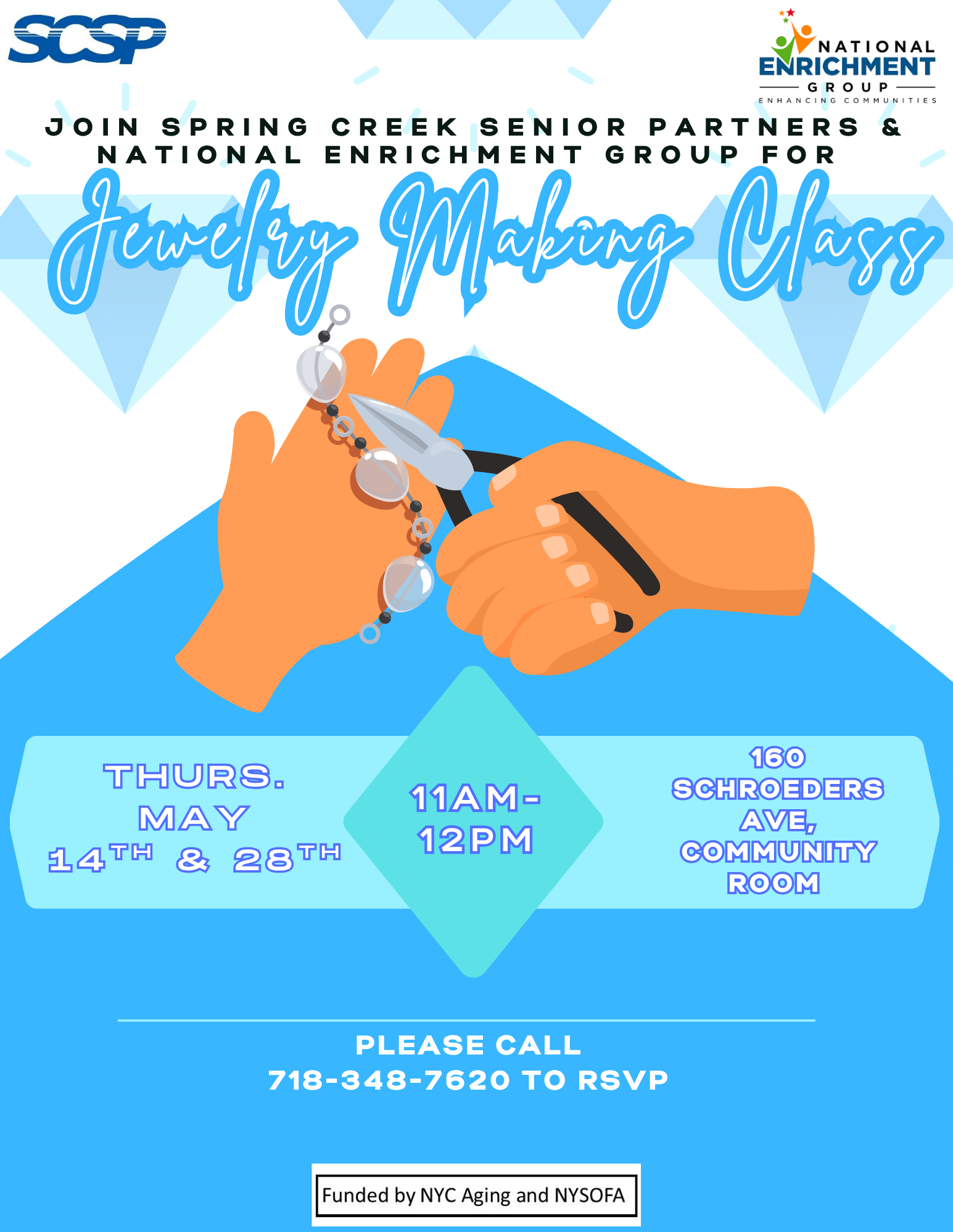 **Jewelry Making Class**