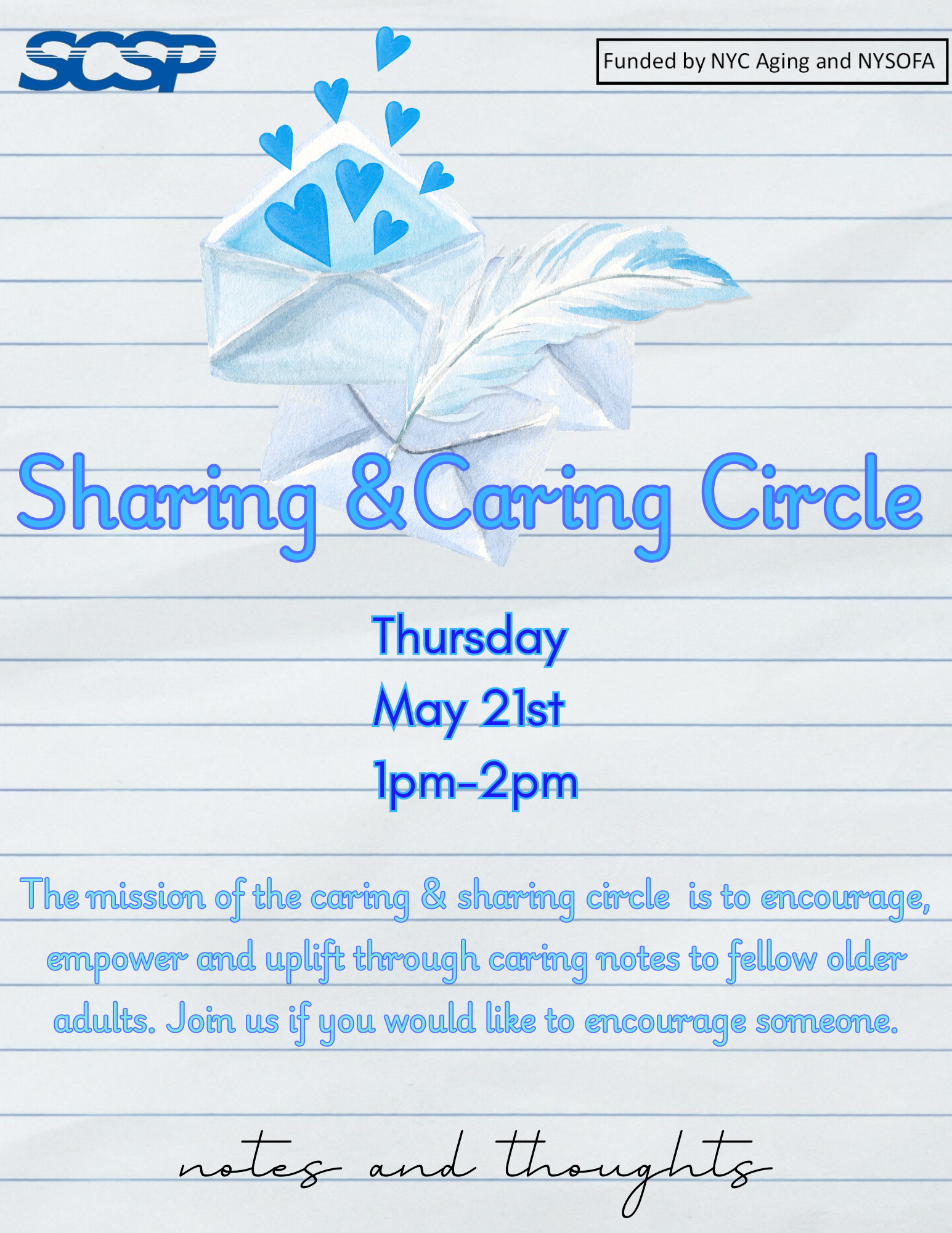 **Sharing & Caring Circle**
