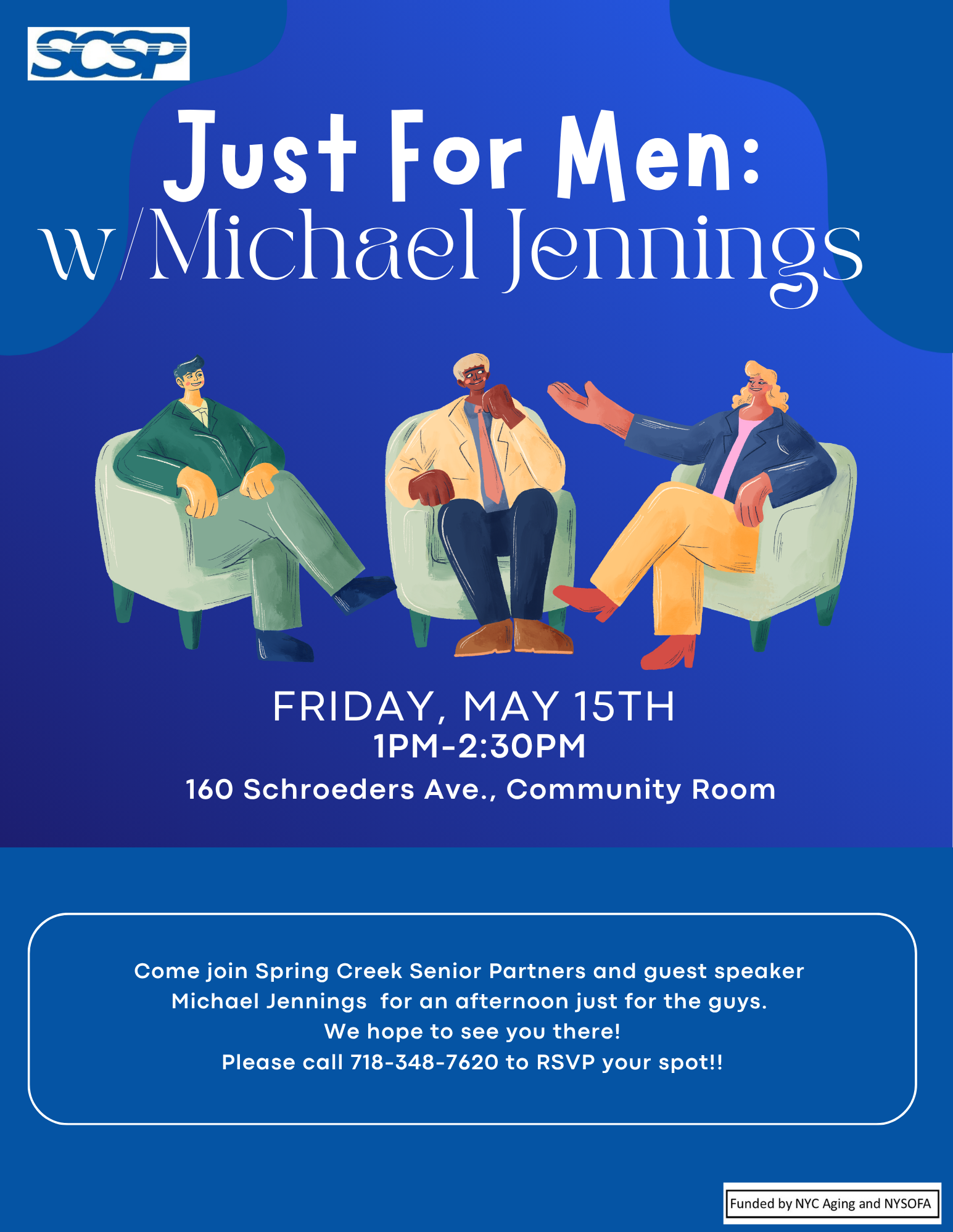 **Just For Men: w/ Michael Jennings**