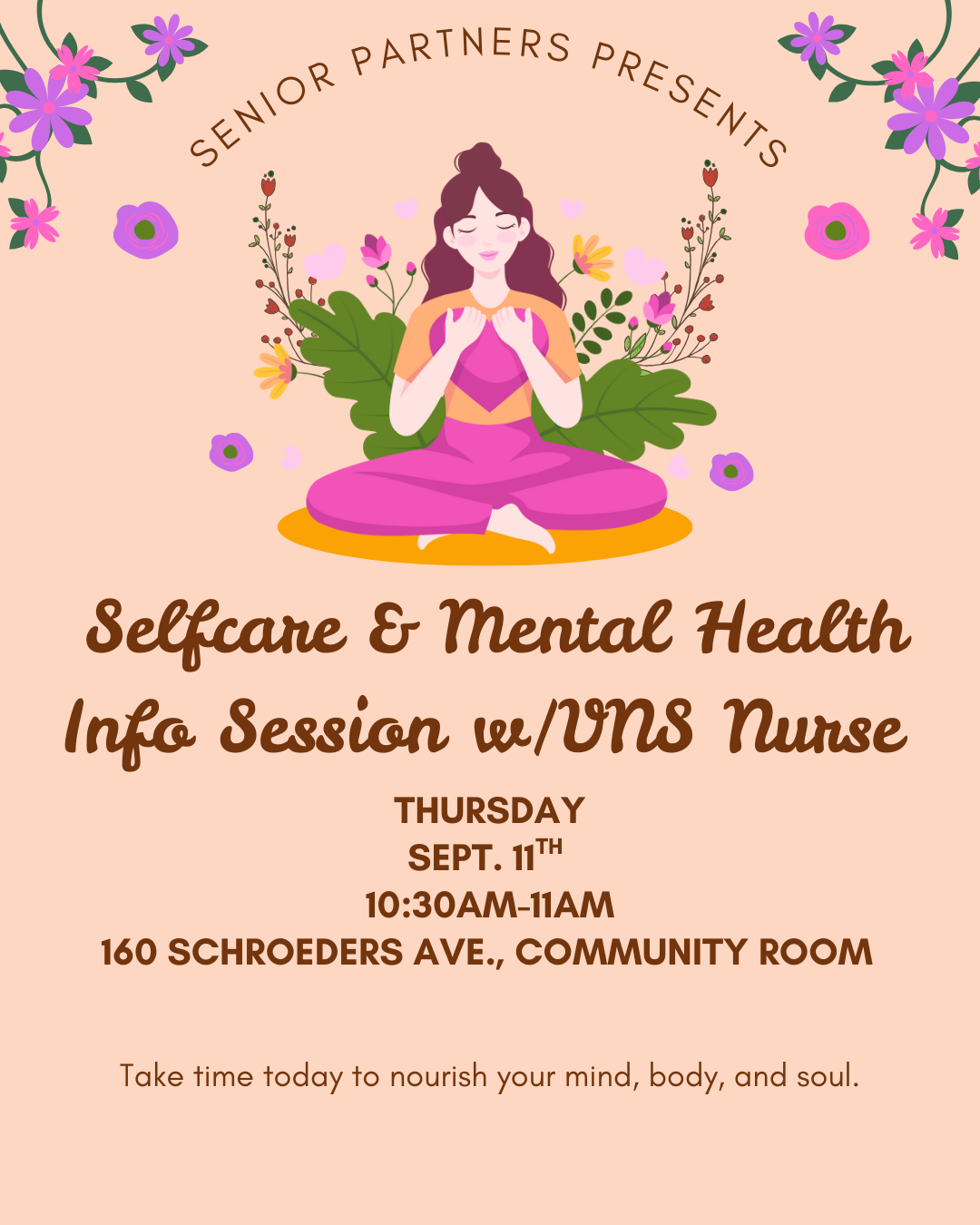 Selfcare & Mental Health Info Session
