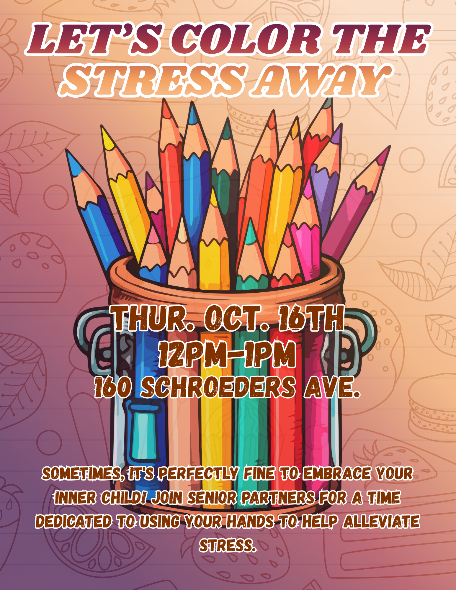 Color the Stress Away