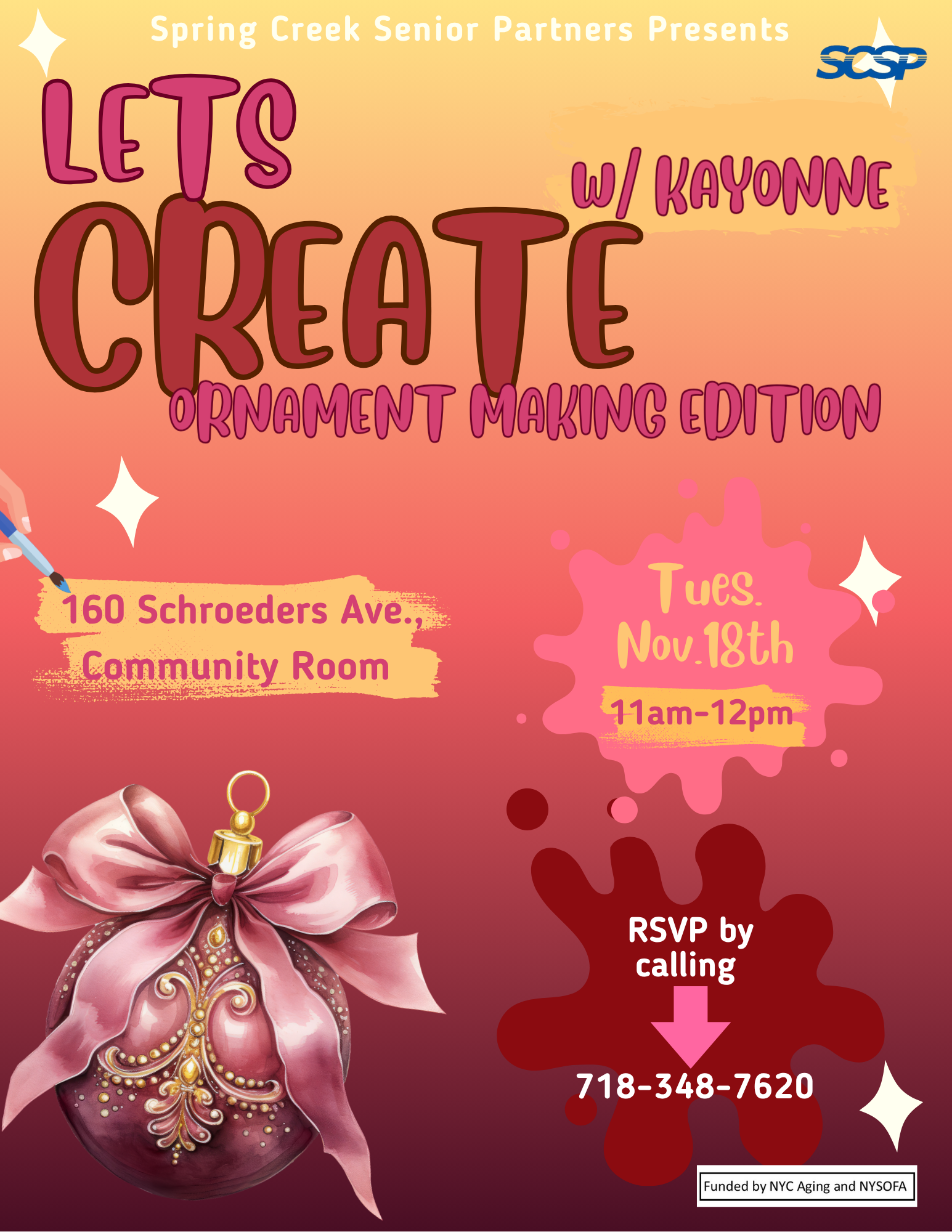 Let's Create: Ornament Making