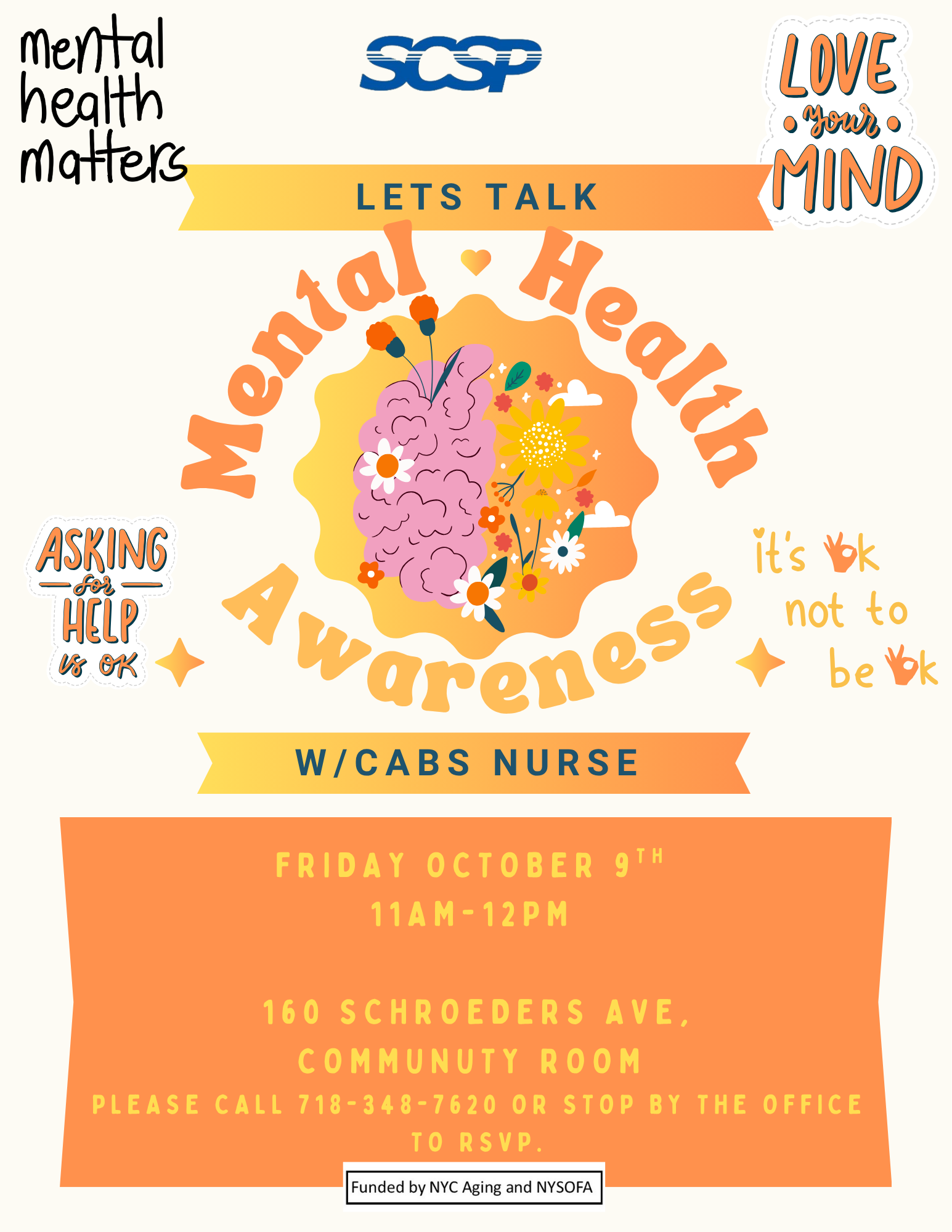 Mental health awareness session