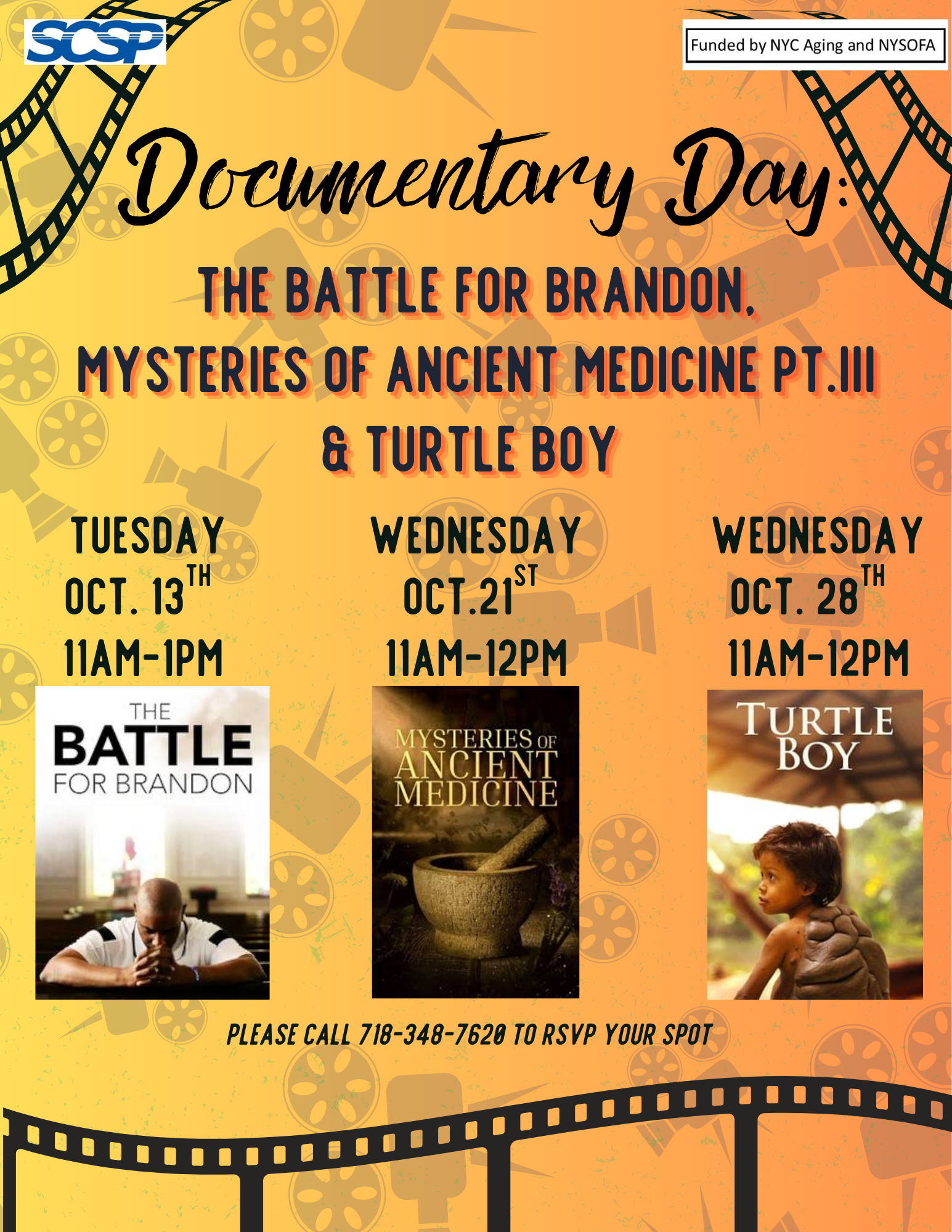 Documentary film screening day - The Battle for Brandon