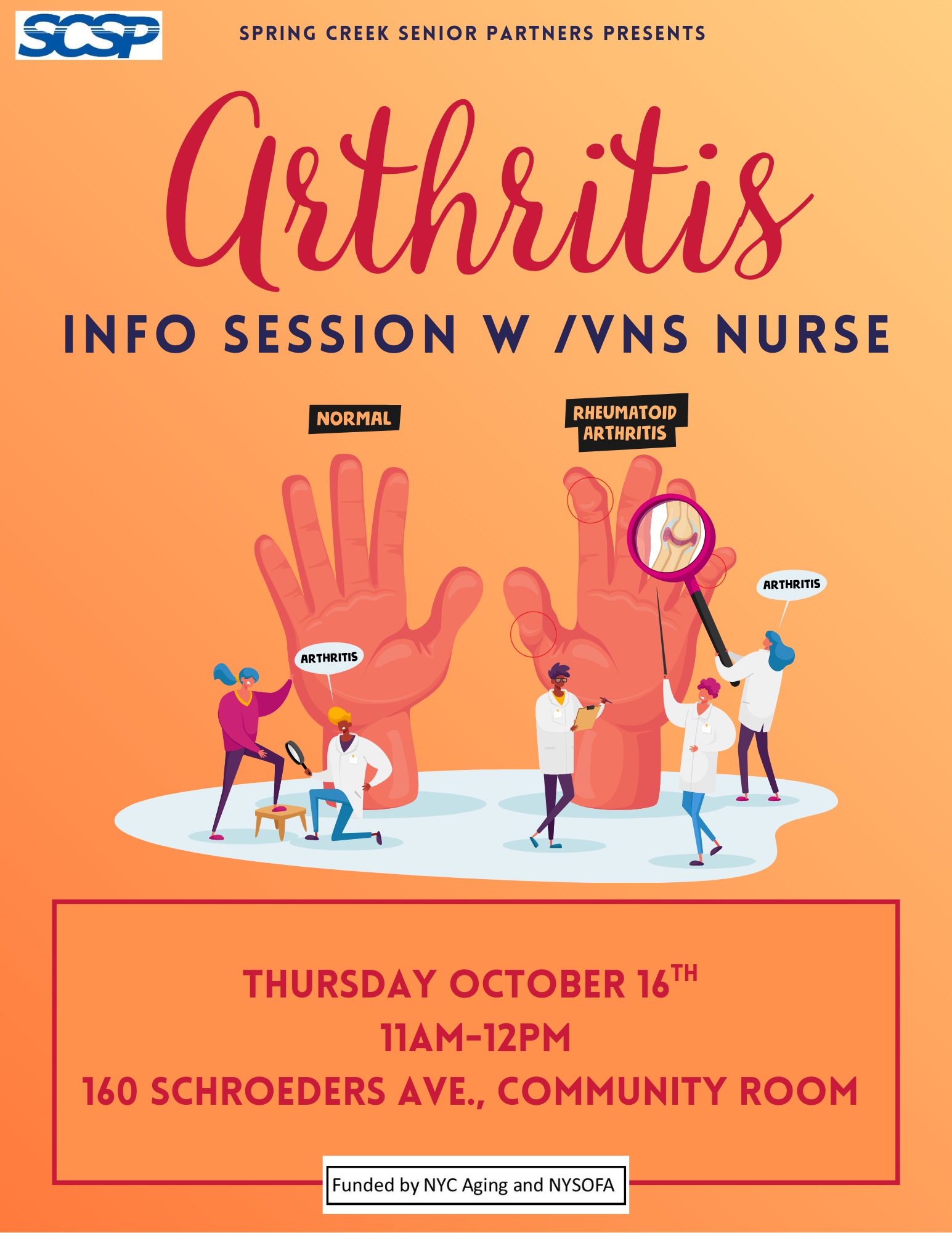 Arthritis Info Session