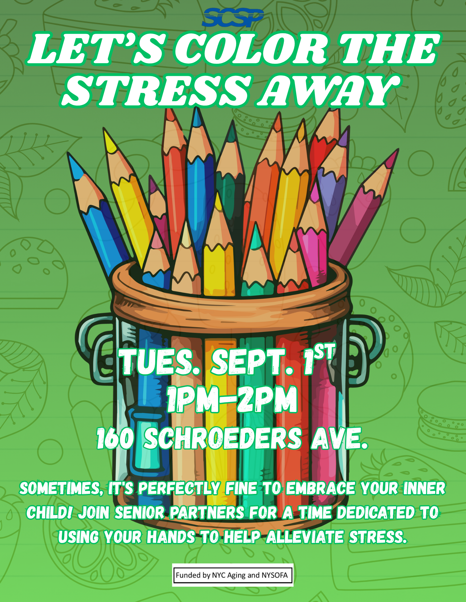 Let's Color the Stress Away  