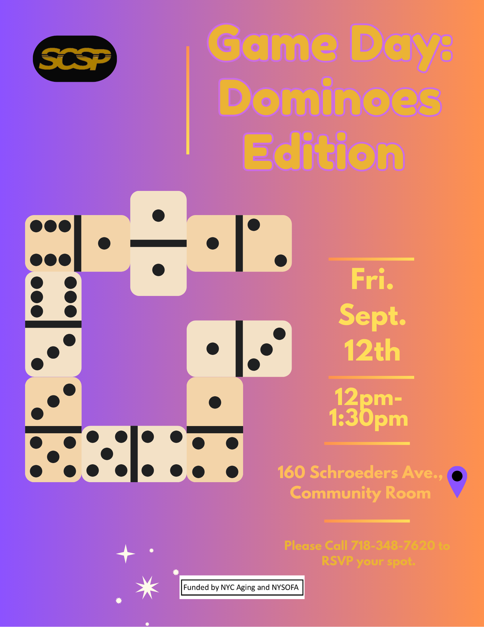Game Day: Dominoes Edition