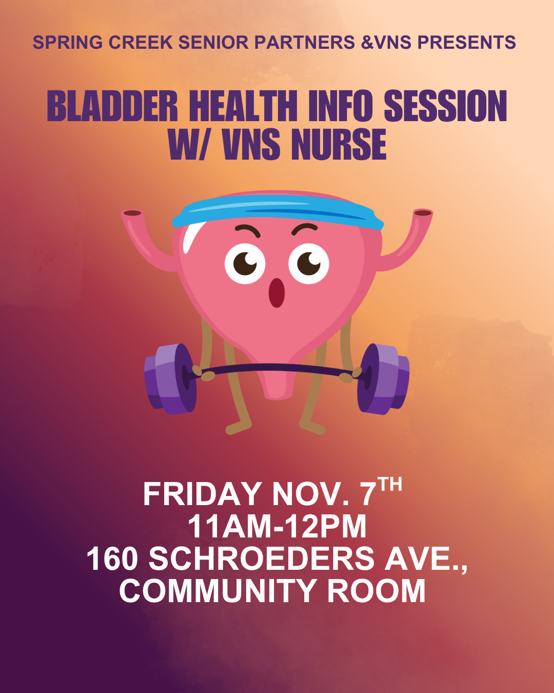 Bladder Health Info Session