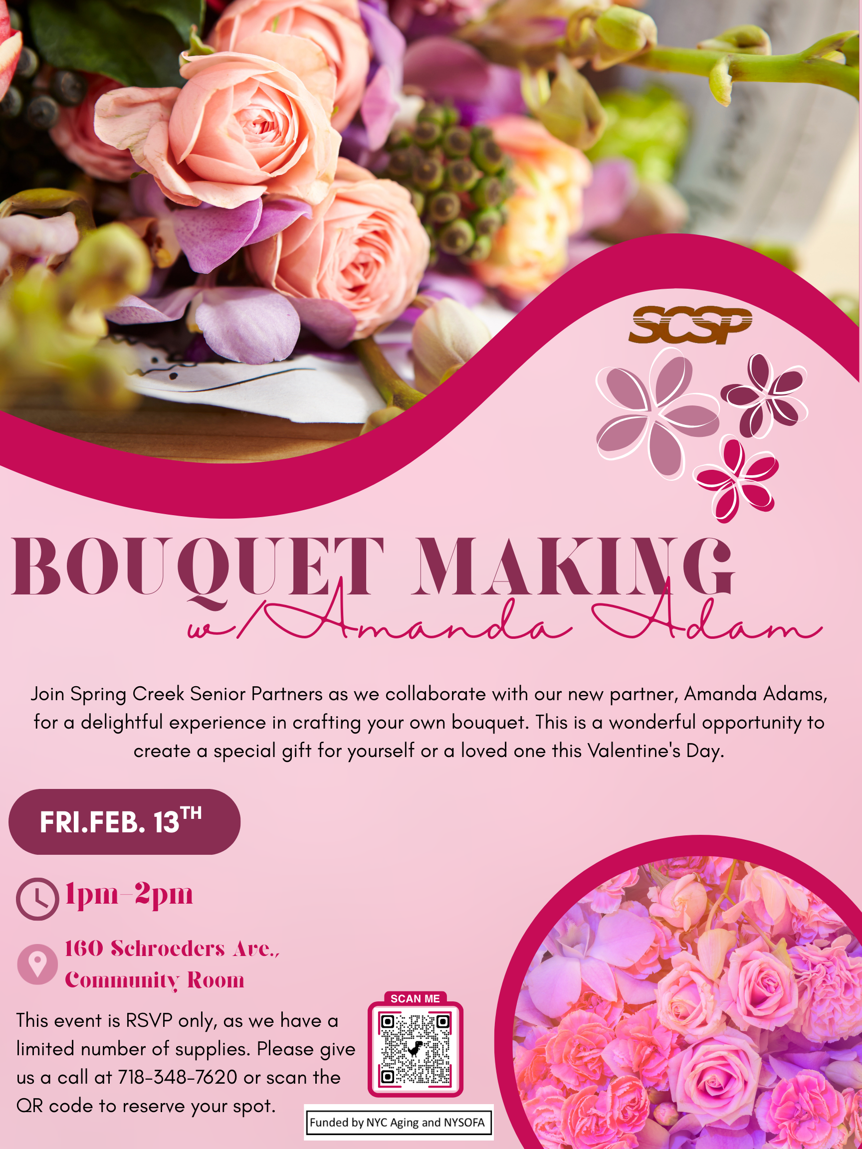 Bouquet Making with Amanda Adam