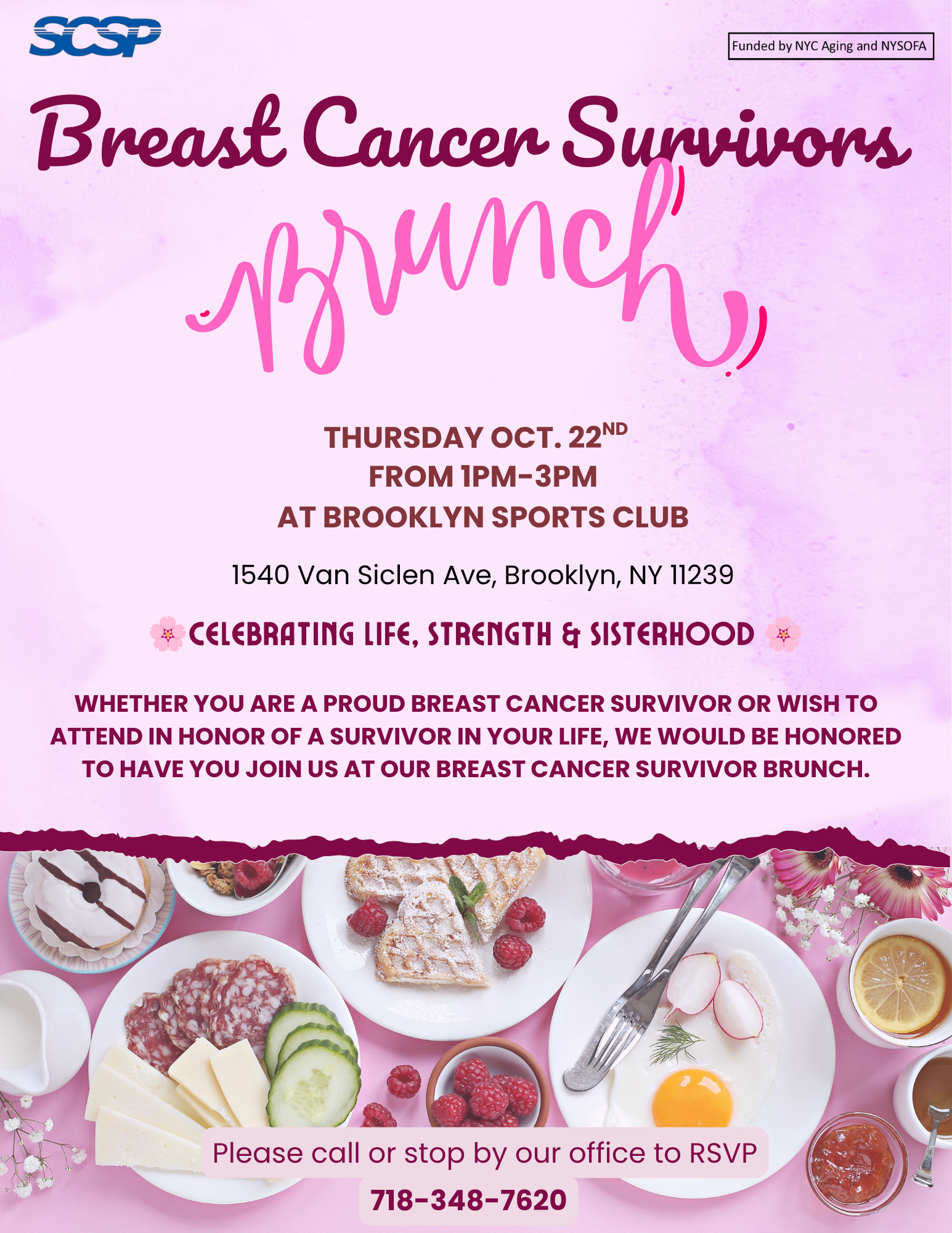 Breast Cancer Survivors Brunch