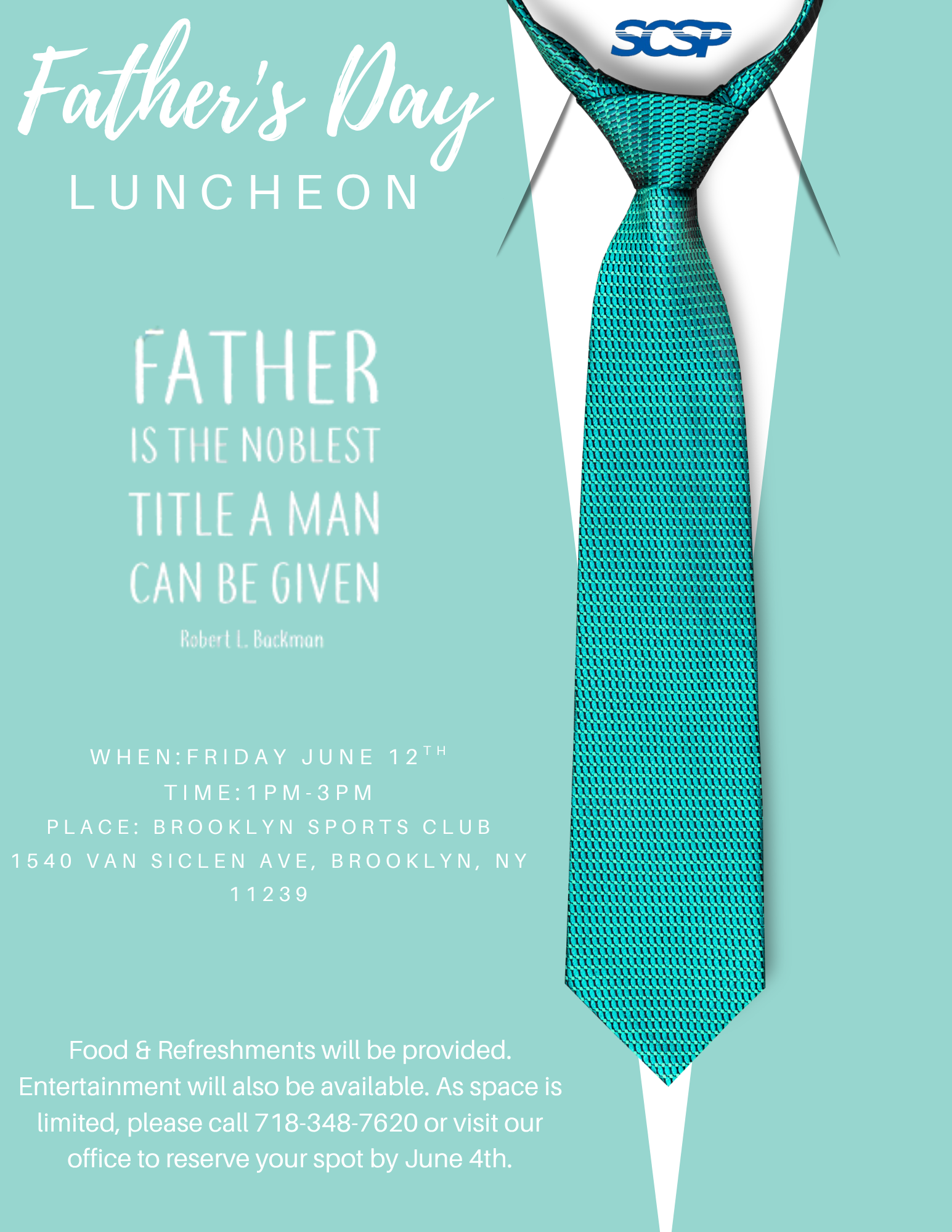 **Father's Day Luncheon**