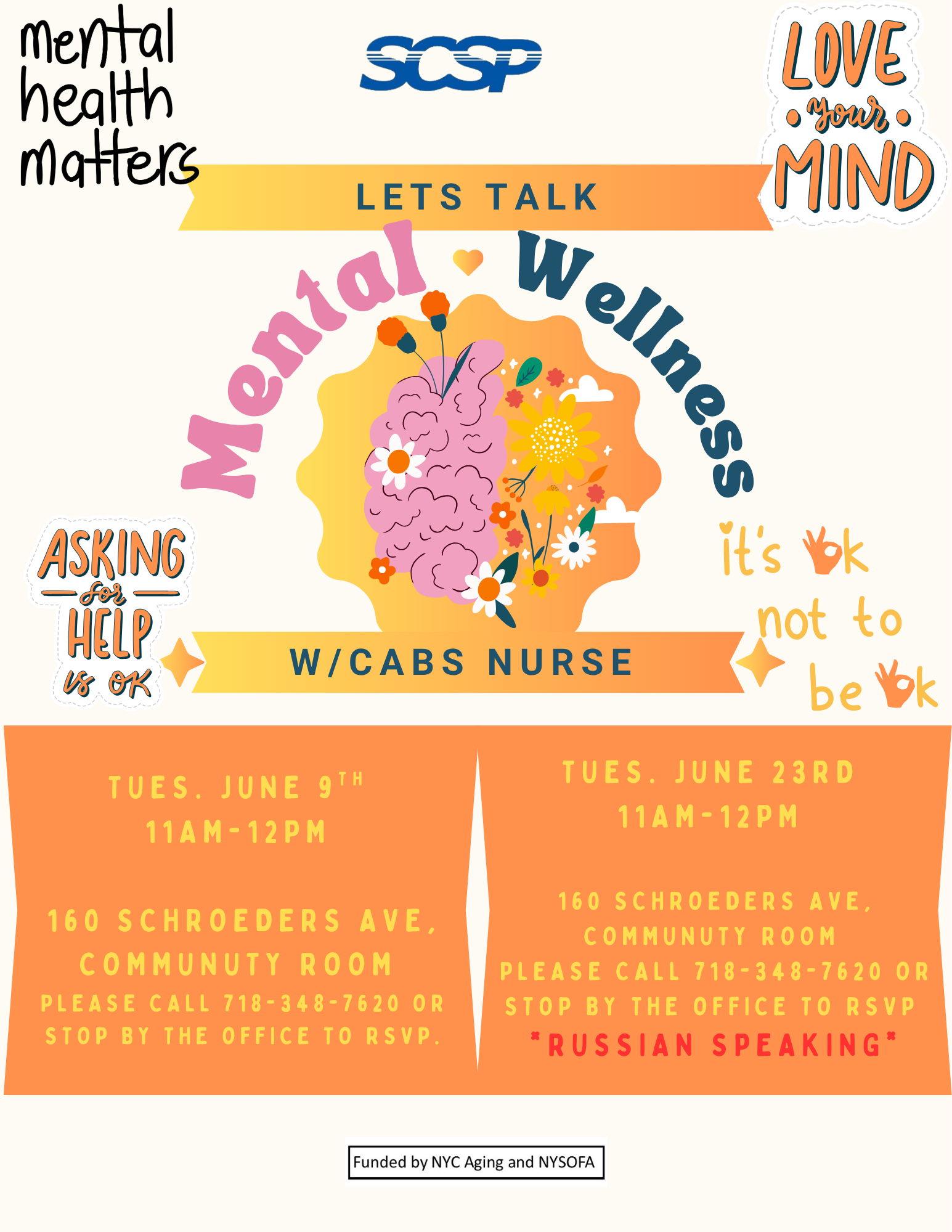 Mental Wellness Discussion Sessions