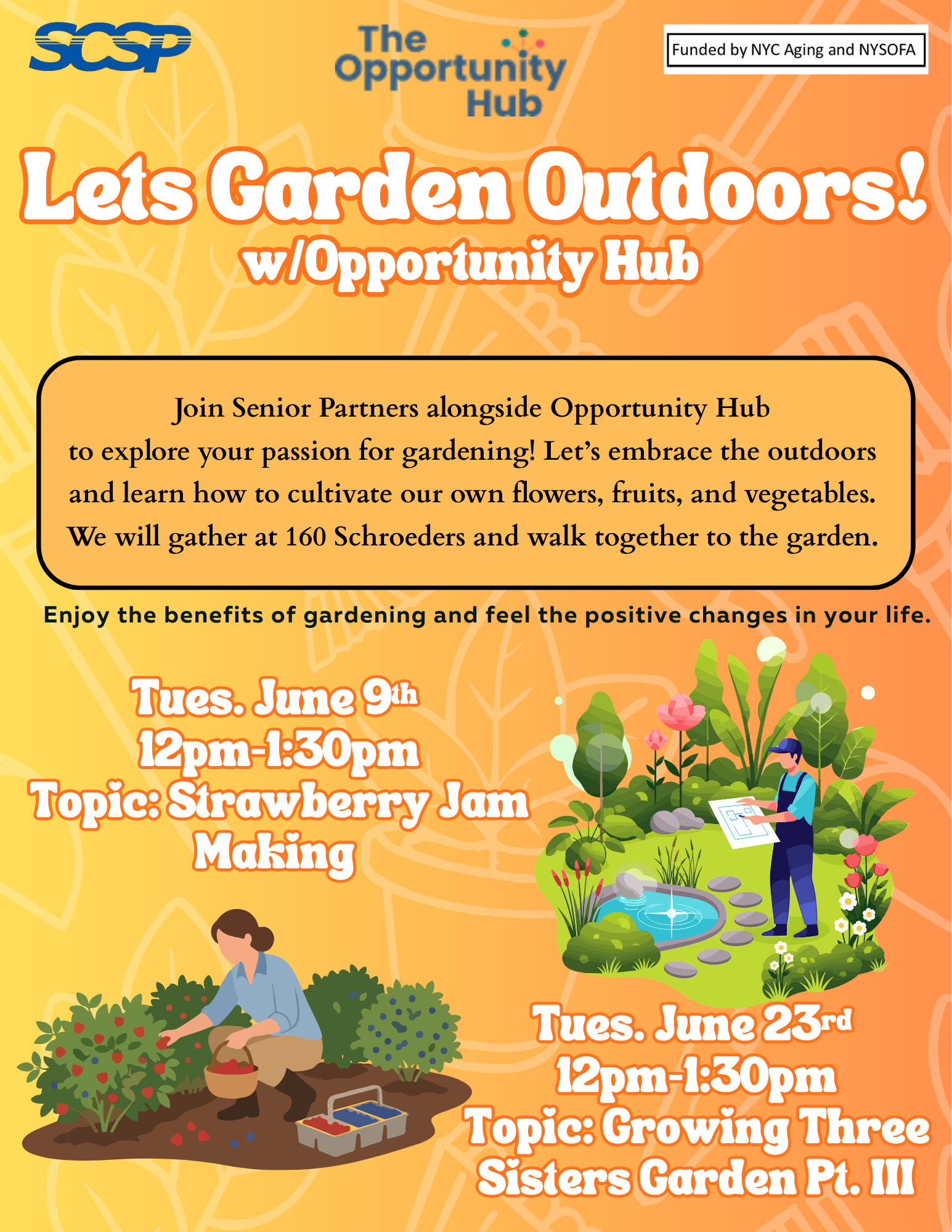 Let's Garden Outdoors!