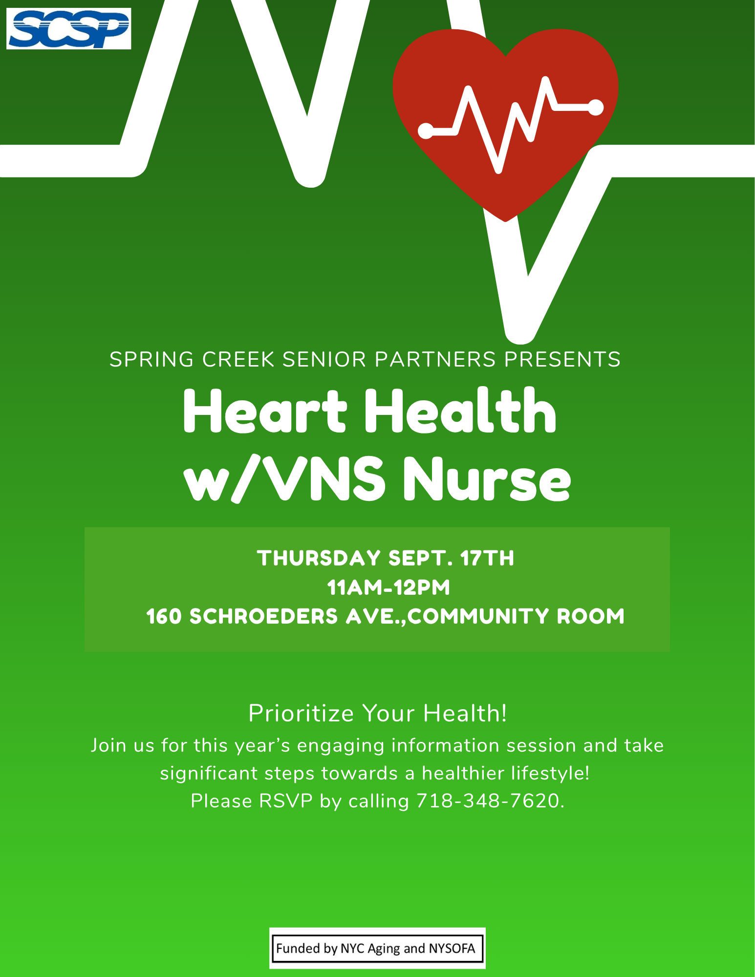 Heart Health w/ VNS Nurse  